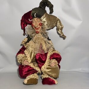Mark Roberts Royal Court of Marvello 30" Jester Doll VTG